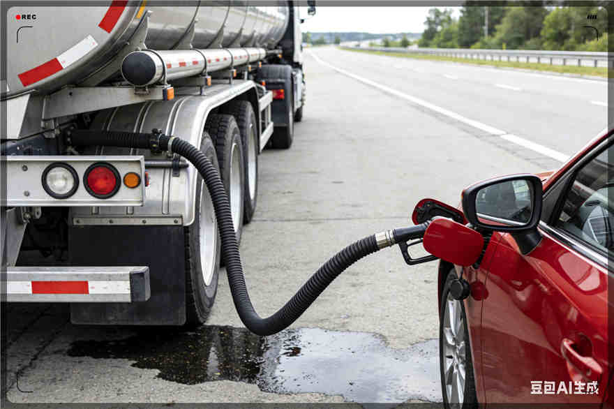 西市区汽车救援送水案例